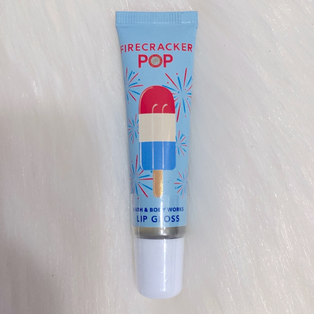 Bath And Body Works Firecracker Pop Gloss Sealed NWT Excellent Condition - Picture 3 of 3